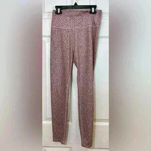 Alfenix leggings medium pink animal print